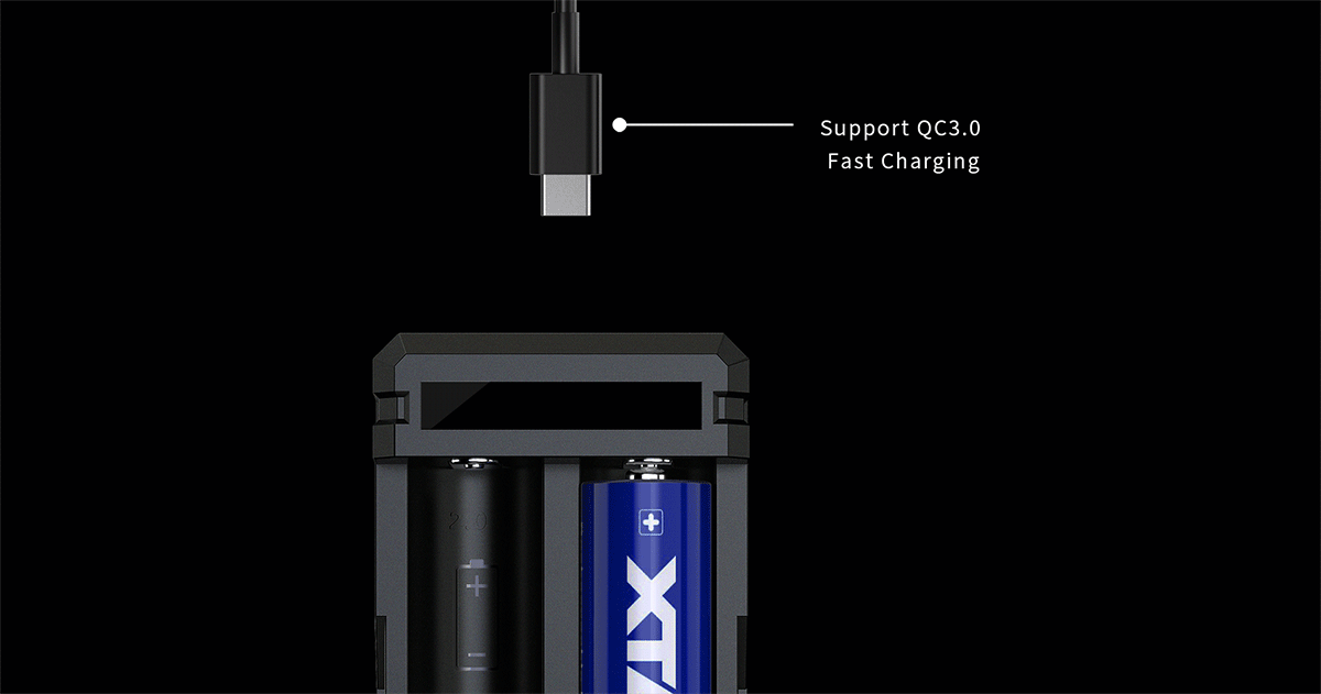Cargador Baterías Xtar Sc2 Usb-C Original