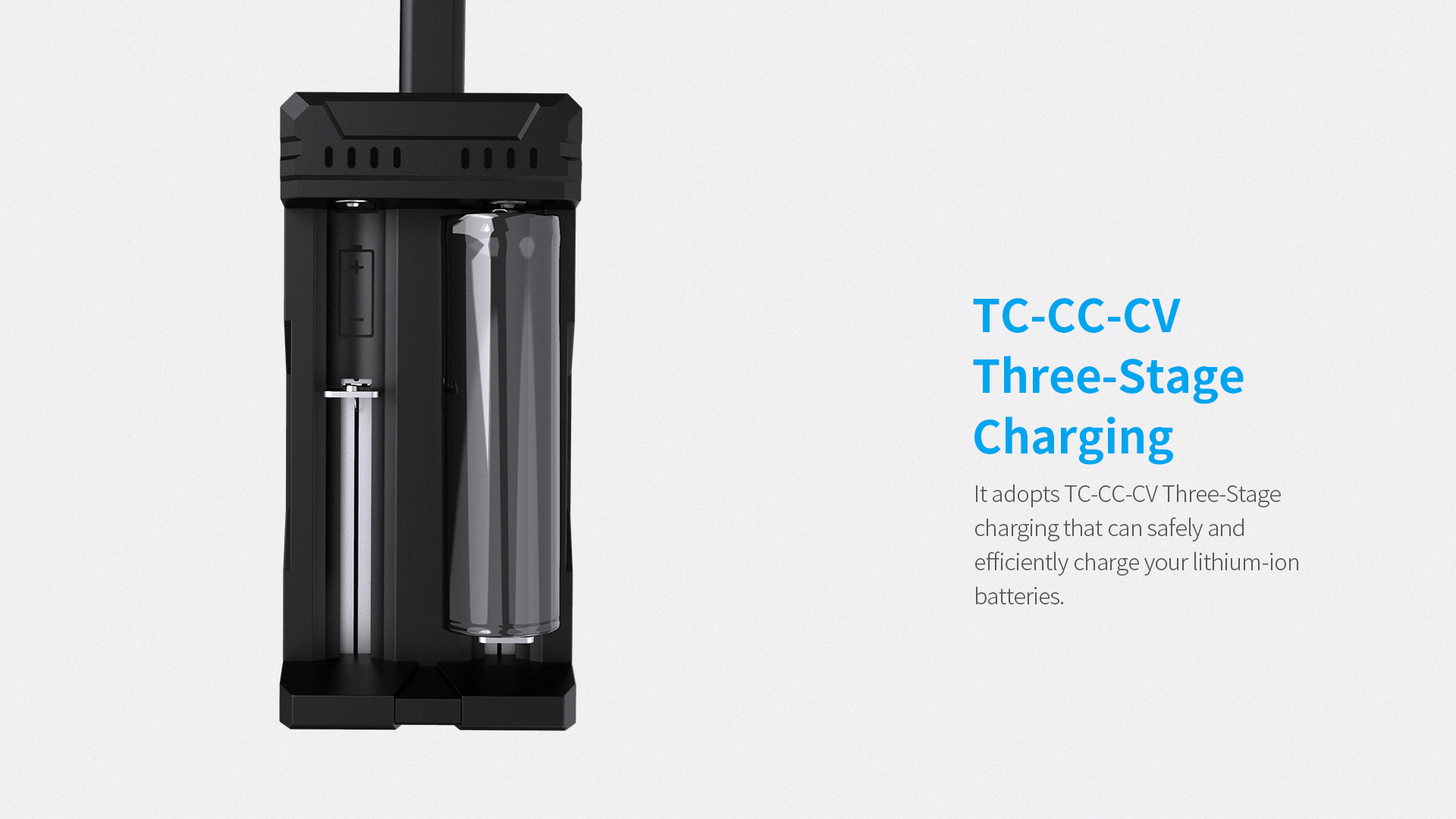 Cargador Baterías Xtar Fc2 Usb-C Original