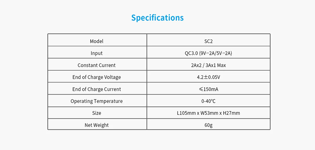 Cargador Baterías Xtar Sc2 Usb-C Original