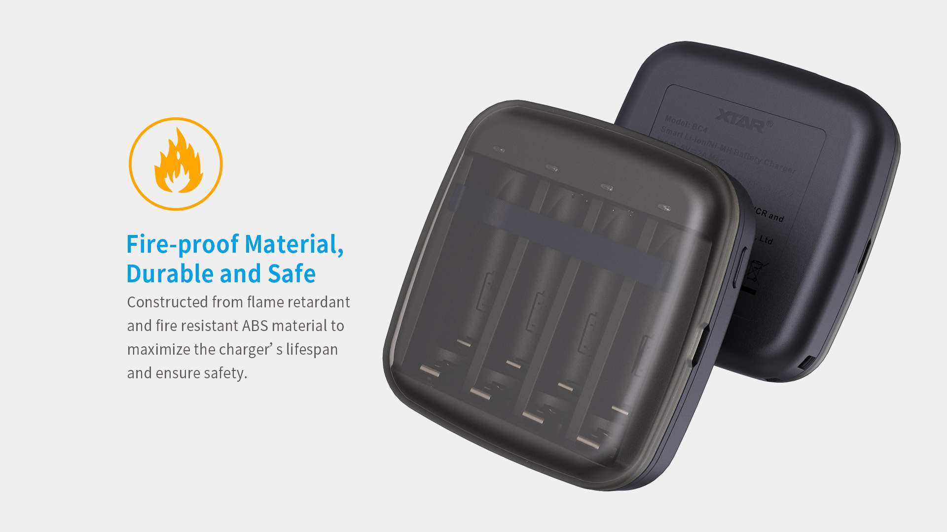 Cargador Xtar Bc4 Powerbank Usb-C Aa/Aaa - Li-Ion/Nimh