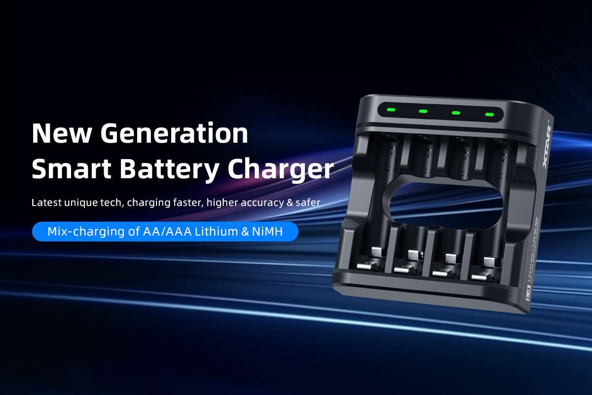 Cargador Xtar L4 Usb-C Aa/Aaa - Li-Ion/Nimh