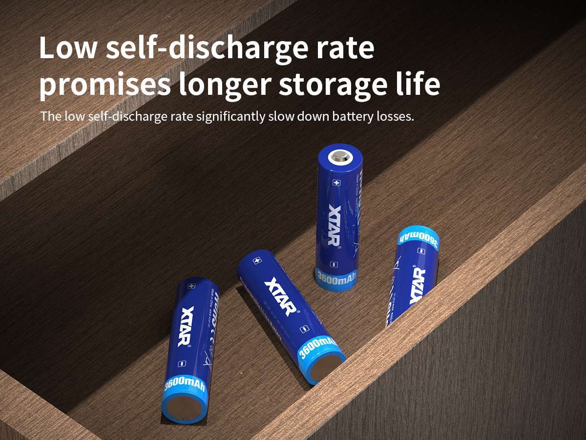 Batería Xtar 18650 3600Mah 10A Protegida Original