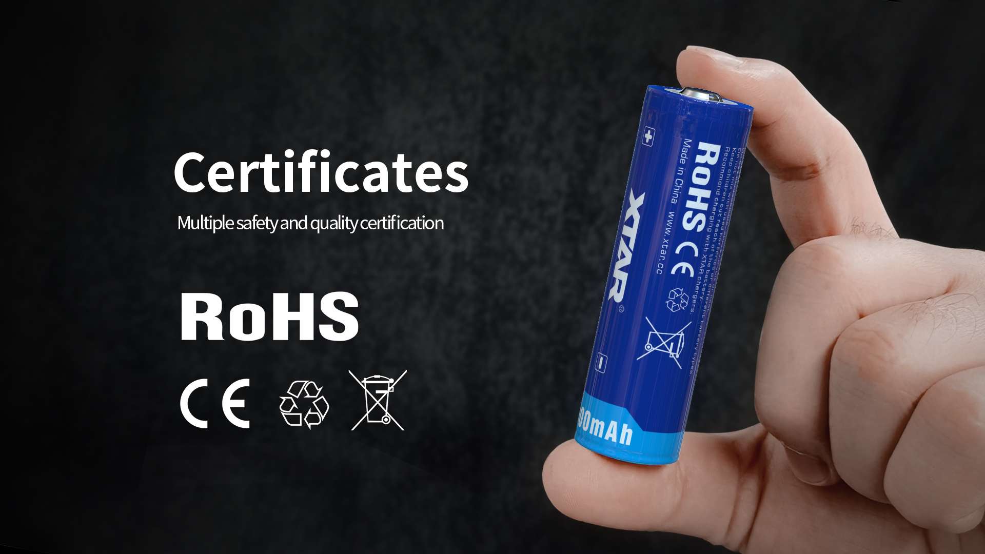 Batería Xtar 21700 5000Mah 10A Protegida Original