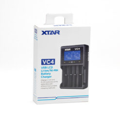 Cargador Baterías Xtar Vc4 4-Canales Lcd Original - Imagen 4