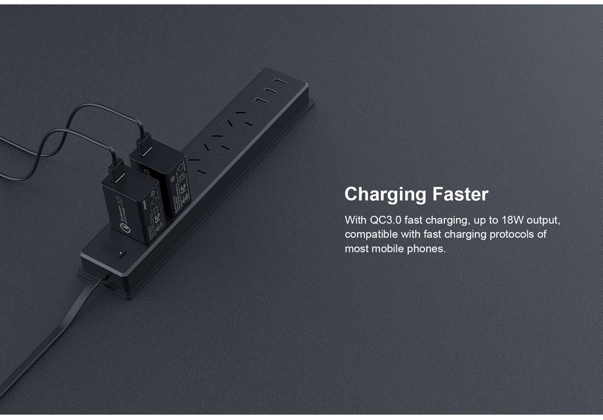 Adaptador De Pared Xtar Qc3.0 18W Usb-A Carga Rápida Original