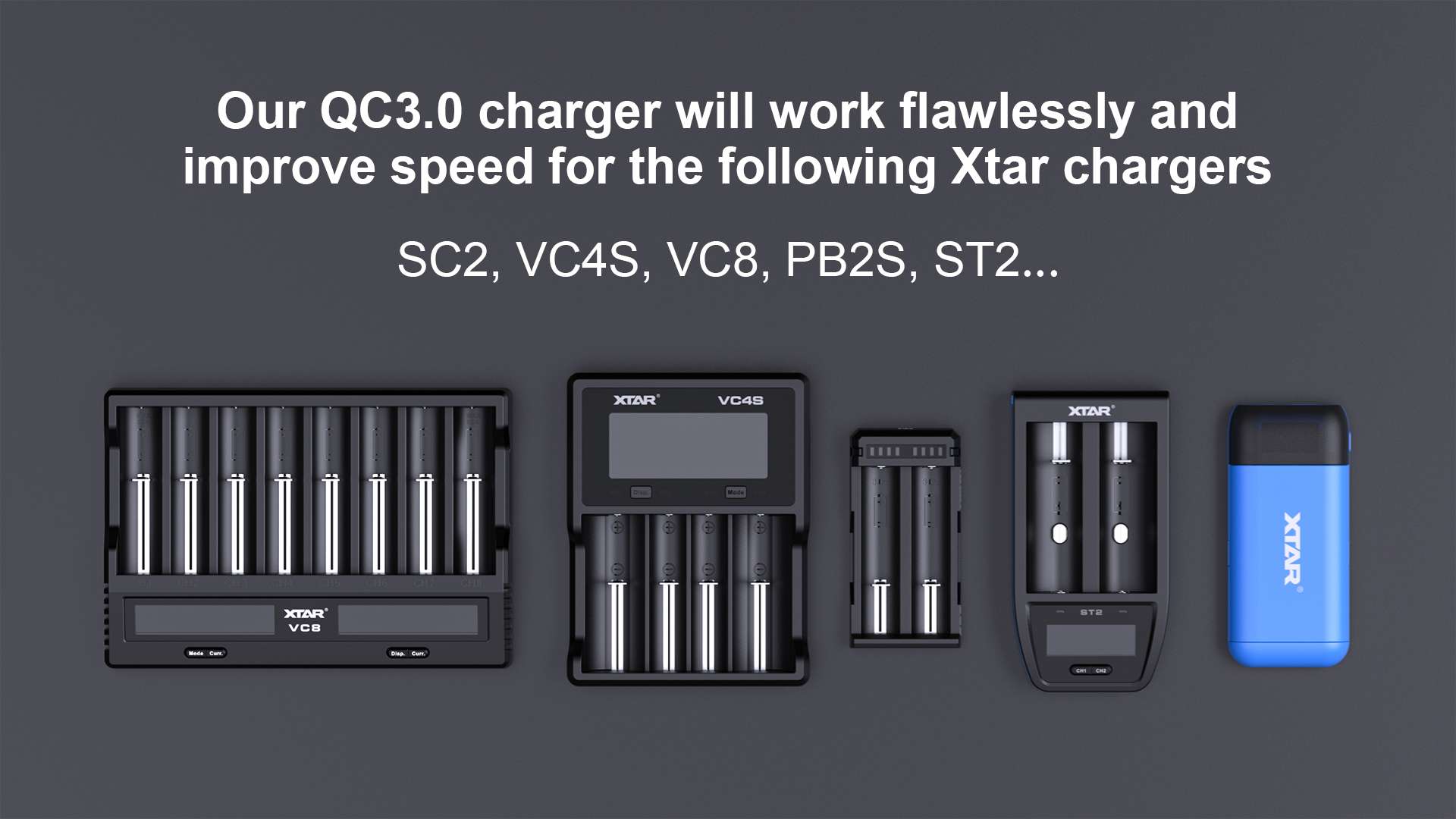Adaptador De Pared Xtar Qc3.0 18W Usb-A Carga Rápida Original